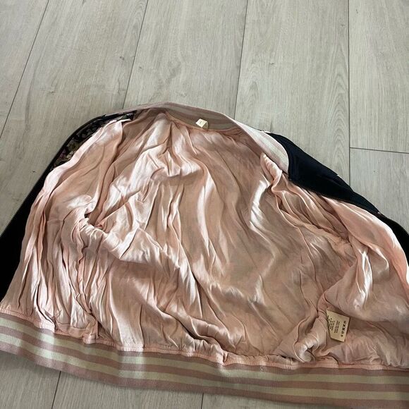 Spell & The Gypsy Collective's Blue Skies black bomber jacket - Size L - Picture 11 of 15